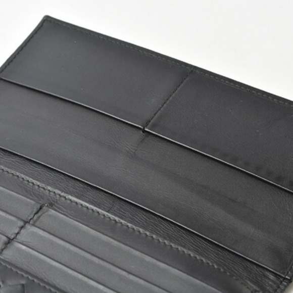 Bottega Veneta Wallet Men's BOTTEGA VENETA Long 156819 V4651 1000 Intrecciato... - Picture 8 of 12